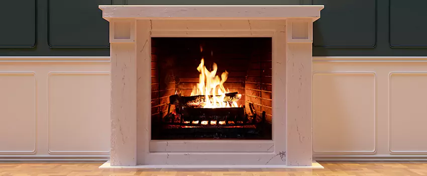 Decorative Electric Fireplace Installation in Marblehead, Massachusetts