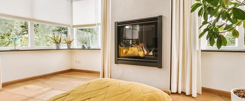 Residential Fireplace Ceramic Glass Installation in Marblehead, MA