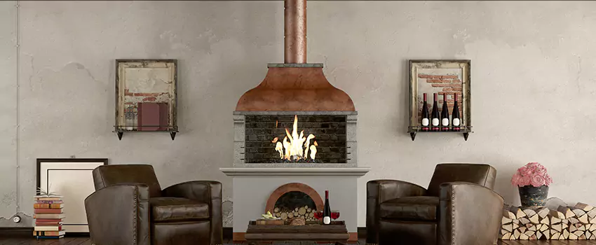 Thelin Hearth Products Providence Pellet Insert Fireplace Installation in Marblehead, MA