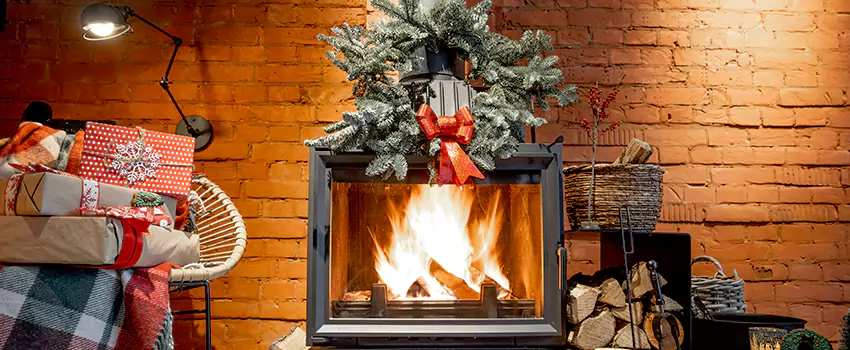 Travis Industries Linear Gas Fireplace Installation in Marblehead, Massachusetts