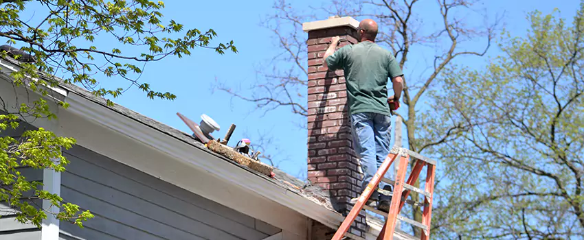 Vinyl and PVC Chimney Flashing Installation in Marblehead, MA